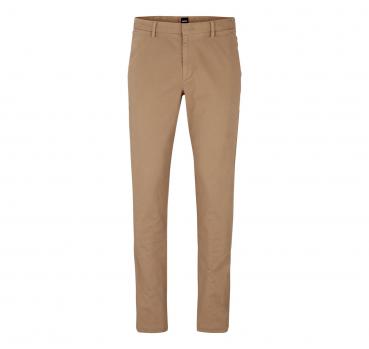BOSS Chino Slim fit in Gabardine di Cotone Elasticizzato Mod