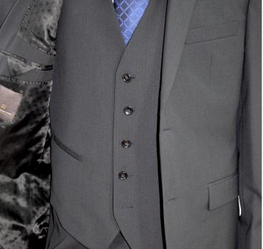 HUGO BOSS Selection Abito Uomo Con Gile' 50218162 Colore Ner