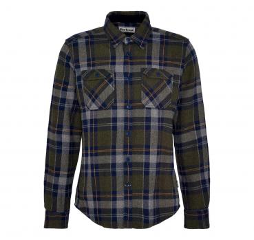 BARBOUR Camicia Leggermente Aderente Snowcap MSH5360OL91 Col