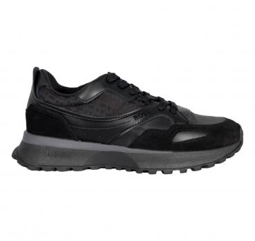 BOSS Sneakers Uomo in Materiali Misti Con Dettagli Del Brand