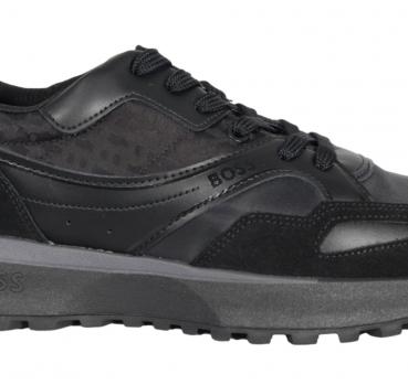 BOSS Sneakers Uomo in Materiali Misti Con Dettagli Del Brand