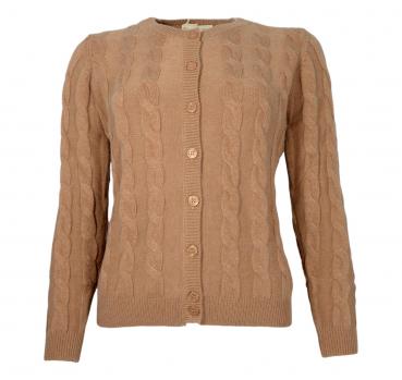 CASHMERE COMPANY Cardigan Treccia Donna Slim Fit ID113 1235 