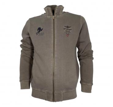 AERONAUTICA MILITARE Felpa Uomo In Cotone Con Ricami FE1941 
