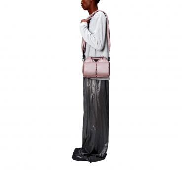 RAINS Borsa Nyssa Puffer Duffel Crossbody Mini Colore Rosa M