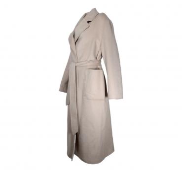 KAOS Cappotto Donna Cinturato QI1NT033 Colore Avorio