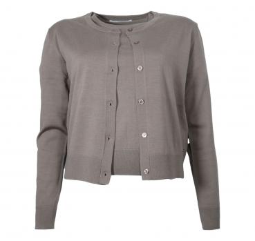 KAOS Completo Donna Maglia Aperta Con T-shirt Manica Corta Q