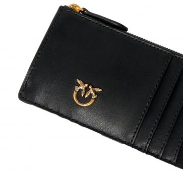 PINKO Portacarte Con Zip Donna Airone Cardholder 100251 Z99 
