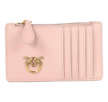 PINKO Portacarte Con Zip Donna Airone Cardholder 100251 O81Q