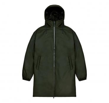 RAINS Lohja Longer Insulated Jacket Unisex 15910 Colore Verd