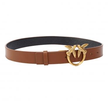 PINKO Cintura Donna Love Berry H3 Belt Monogram Debossed Col