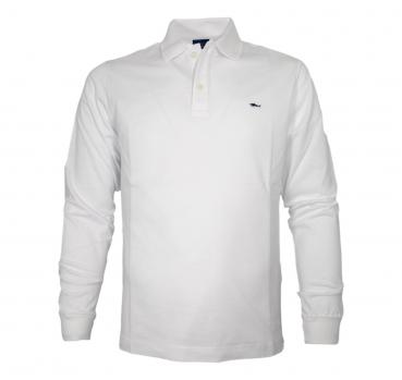 PAUL SHARK Polo Uomo Manica Lunga In Pique Di Cotone C0P1229