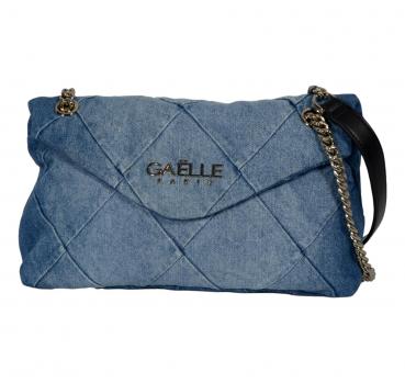 GAELLE PARIS Borsa Donna Reg Shoulder Strap Denim a Rombi Ap