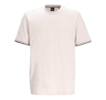 BOSS T-shirt Uomo Thompson Con Righe Tipiche Sul Fondo Manic