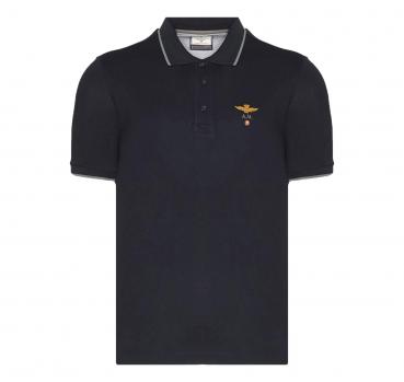 AERONAUTICA MILITARE Polo Uomo Basica In Cotone Manica Corta
