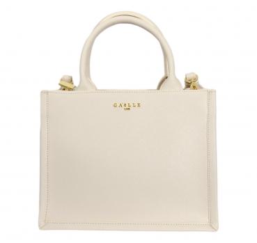 GAELLE PARIS Borsa Donna Mini Shopper Con Logo In Metallo e 