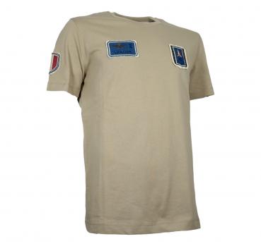 AERONAUTICA MILITARE T Shirt Uomo Con Patch Frecce Tricolori