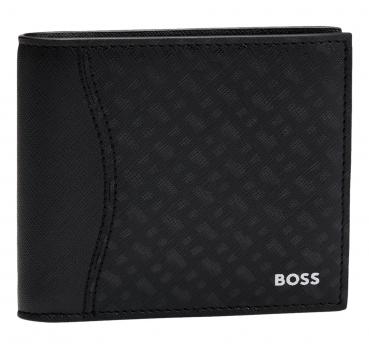 BOSS Portafoglio Con Finitura Lavorata e Motivo Con Monogram