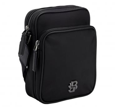 BOSS Tracolla Uomo Reporter Bag In Twill Con Monogramma Doub