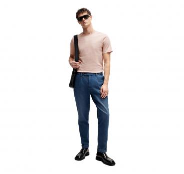 BOSS T Shirt Uomo In Jersey Di Cotone Con Logo Stampato In G