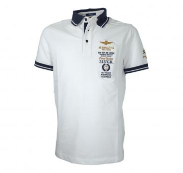 AERONAUTICA MILITARE Polo Uomo Frecce Tricolori Pattuglia Ac