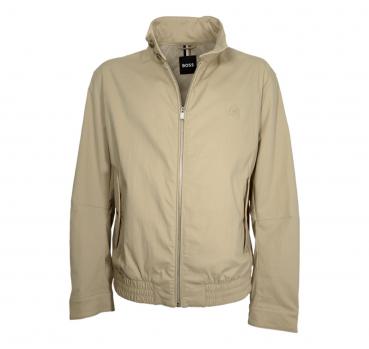 BOSS Giubbotto Uomo In Misto Cotone Con Monogramma Double B 
