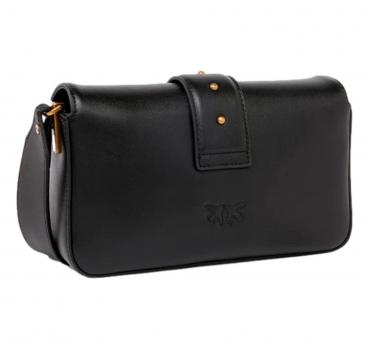 PINKO Borsa Donna Love One Mini Slouchy Vitello Morbido 1043