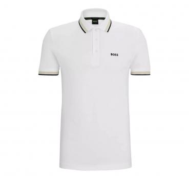 BOSS Polo Uomo Con Dettagli e Logo Contrasto Modello 5046905