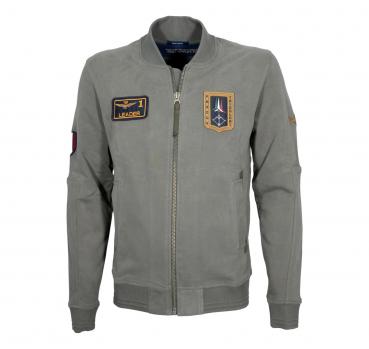 AERONAUTICA MILITARE Felpa Uomo Full Zip Ricamata FE2071UF00