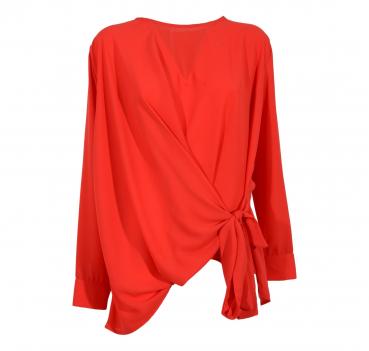 LISA KOTT CASACCA DONNA CURVY STYLE 9CM049 COLORE ROSSO