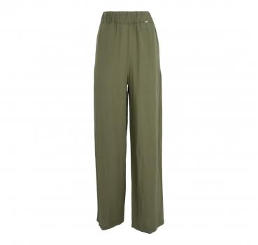 MDM MADEMOISELLE DU MONDE Pantalone Donna Colore Verde mdm12