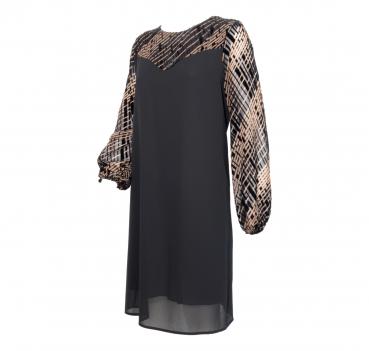 LISA KOTT Abito Donna Curvy Style Colore. Nero Art. 4844