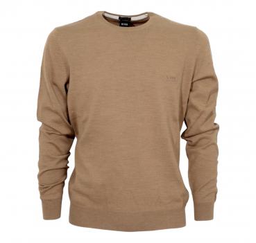 BOSS Maglia In Lana Regular Fit BOTTO-L 50457748 Colore Beig