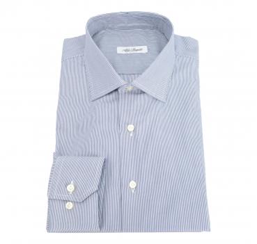 ALDO BUGATTI Camicia Uomo Regular Fit Puro Cotone Plain 1027
