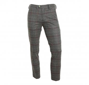 RH RES HOMINE Pantalone Uomo A/I Modello Thommy Colore Quadr