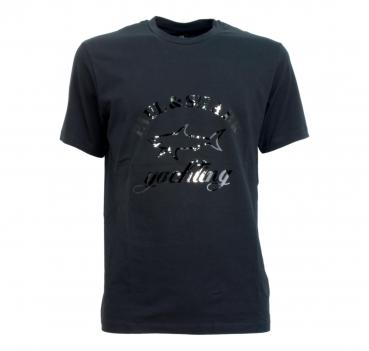 PAUL SHARK T-Shirt in cotone stretch con Logo stampato 22411