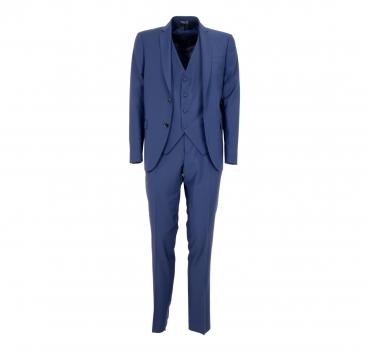 SIMBOLS Abito Uomo Con Gile' Drop 4 Colore Bluett A10400 Str