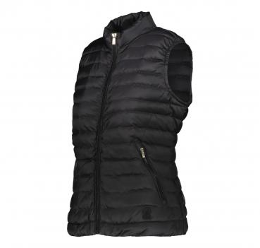 CIESSE PIUMINI Light Down Vest with Waist Coulisse Colore Ne