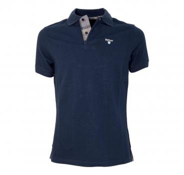 Barbour Polo Uomo Tartan Pique MML0012NY31 Colore Blu Navy