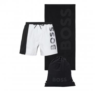 HUGO BOSS Beach Set Uomo 50469342 Colore Nero