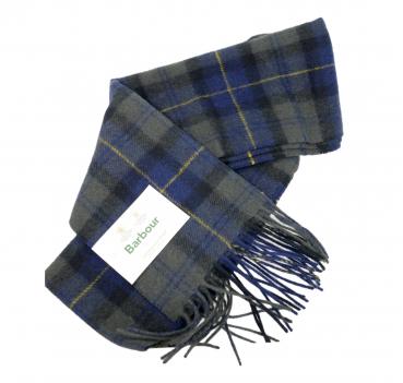 BARBOUR Sciarpa Tartan Lambswool Scarf USC0001TN28 Olive Nig
