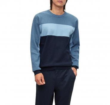 BOSS Maglioncino Uomo Laccus 50477373 Colore Blu