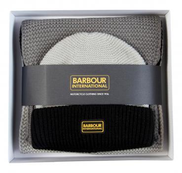BARBOUR International Set Cappello e Sciarpa Uomo MGS0062BK1