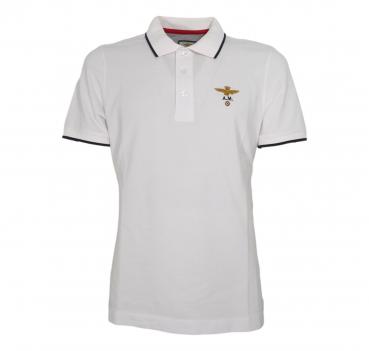 AERONAUTICA MILITARE Polo Uomo PO1308 Colore Bianco