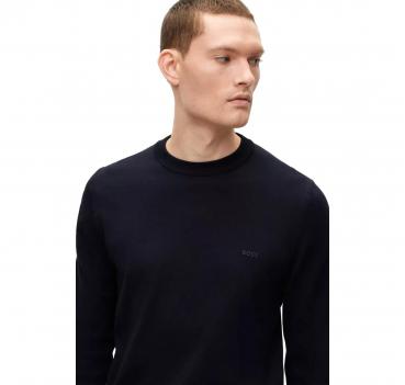 BOSS Maglioncino Uomo Girocollo In Cotone PACAS-L - 50466684