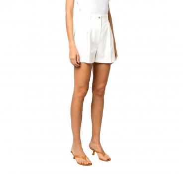 PINKO Short Donna Sorridente Colore Bianco