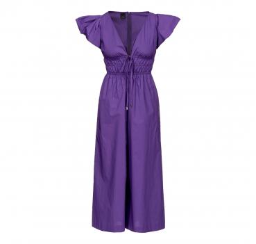 PINKO Tuta Donna Testato In Popeline Di Cotone Colore Viola