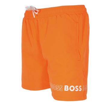 BOSS Boxer da Mare in Materiale Riciclato Con Loghi 50469300