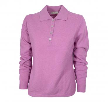 ELISABETTA B. Polo Donna Lana Art. 183 Colore Glicine 76