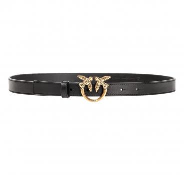 PINKO Cintura Donna Love Berry Simply Belt H2 Fibbia Oro Col