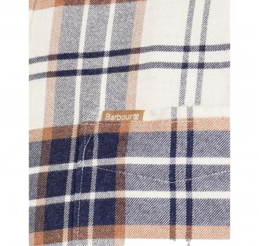 BARBOUR Camicia Uomo Portdown Tailored Shirt-Ecru MSH5035BE1